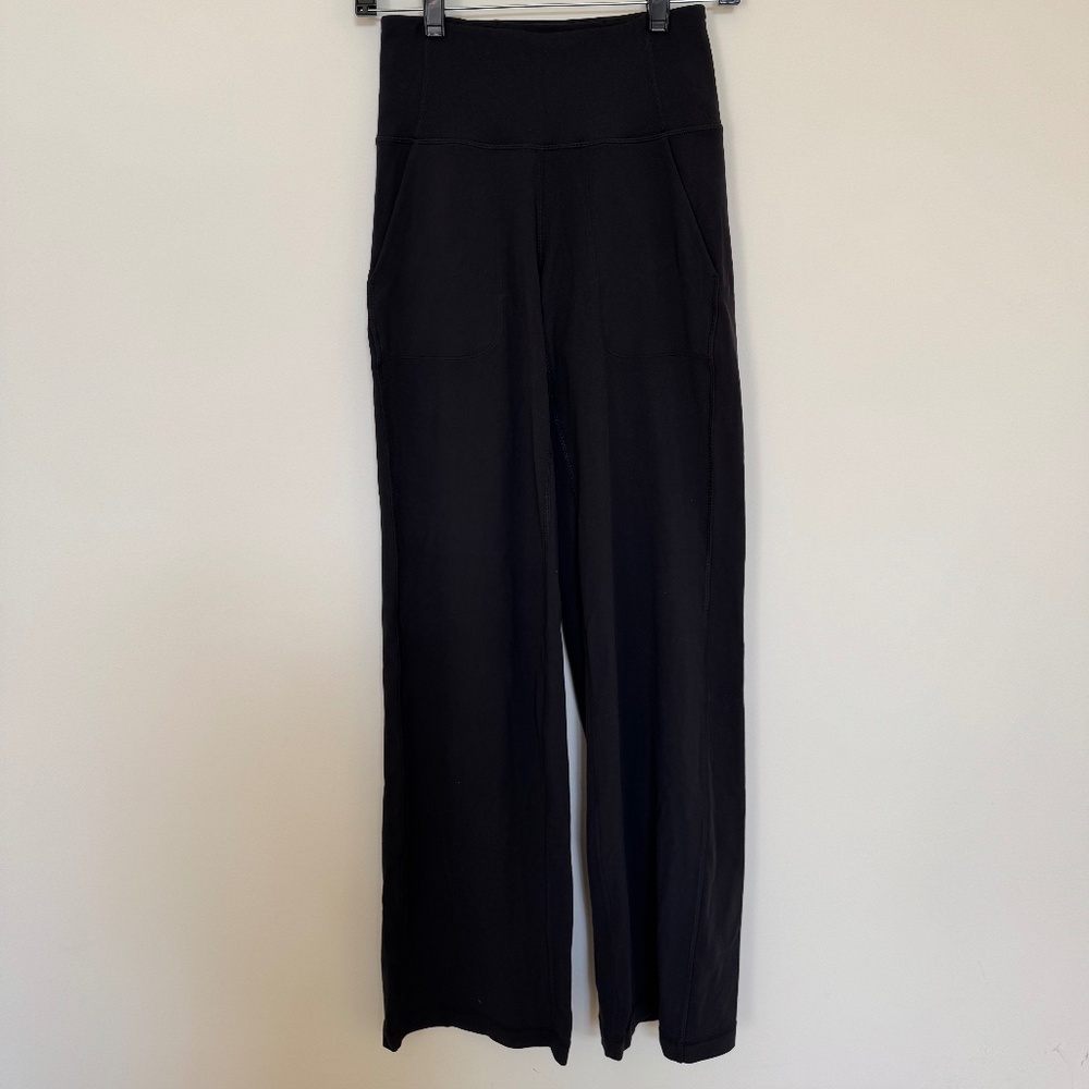 Lululemon Align Wide-Leg - Black - Sz 4 - NWT - Discontinued 2022 Align Fabric